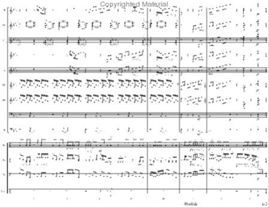 Starfish Percussion scores gallery preview page 3