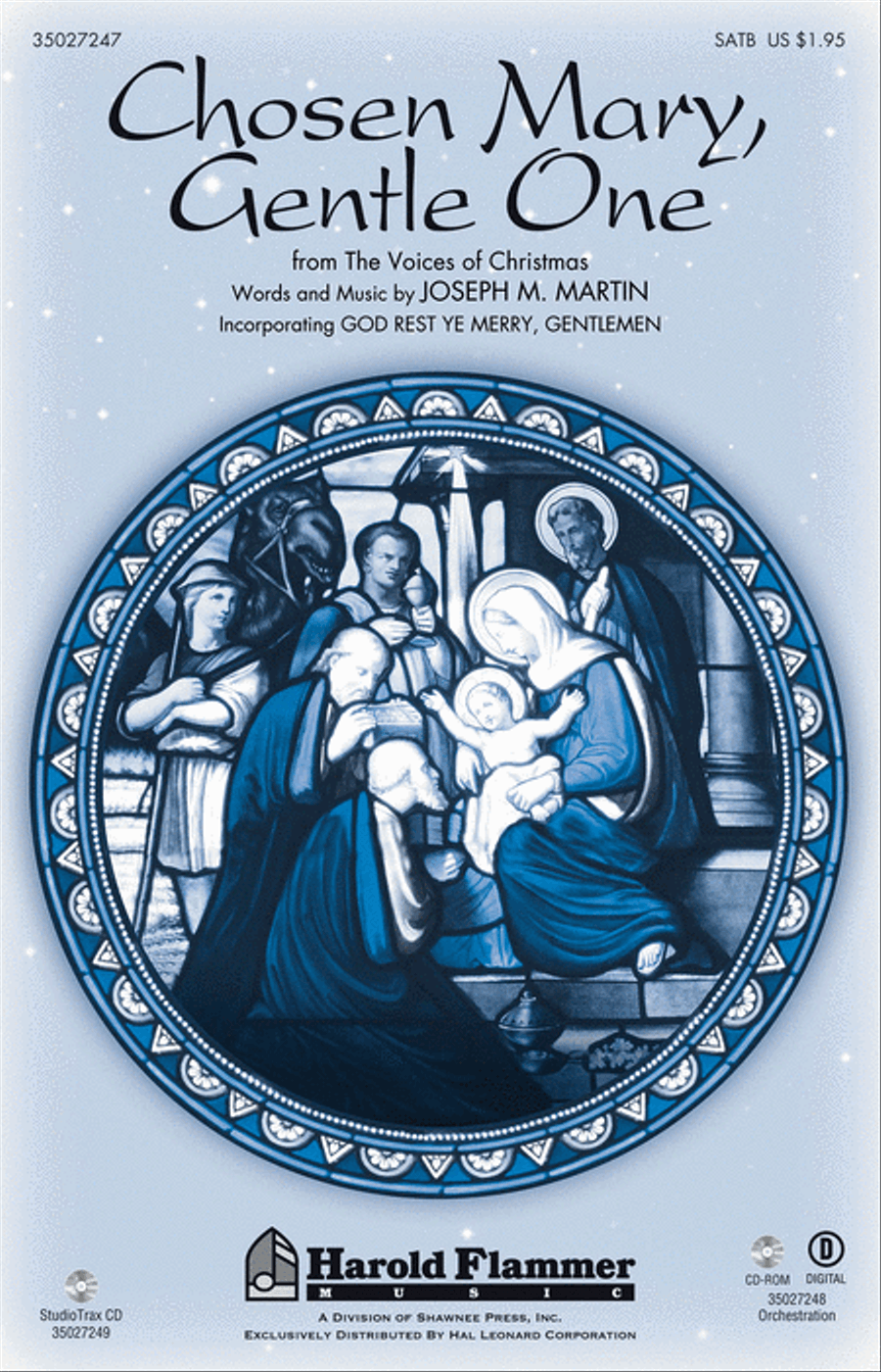 Chosen Mary, Gentle One (from The Voices Of Christmas) Choir scores gallery preview page 1