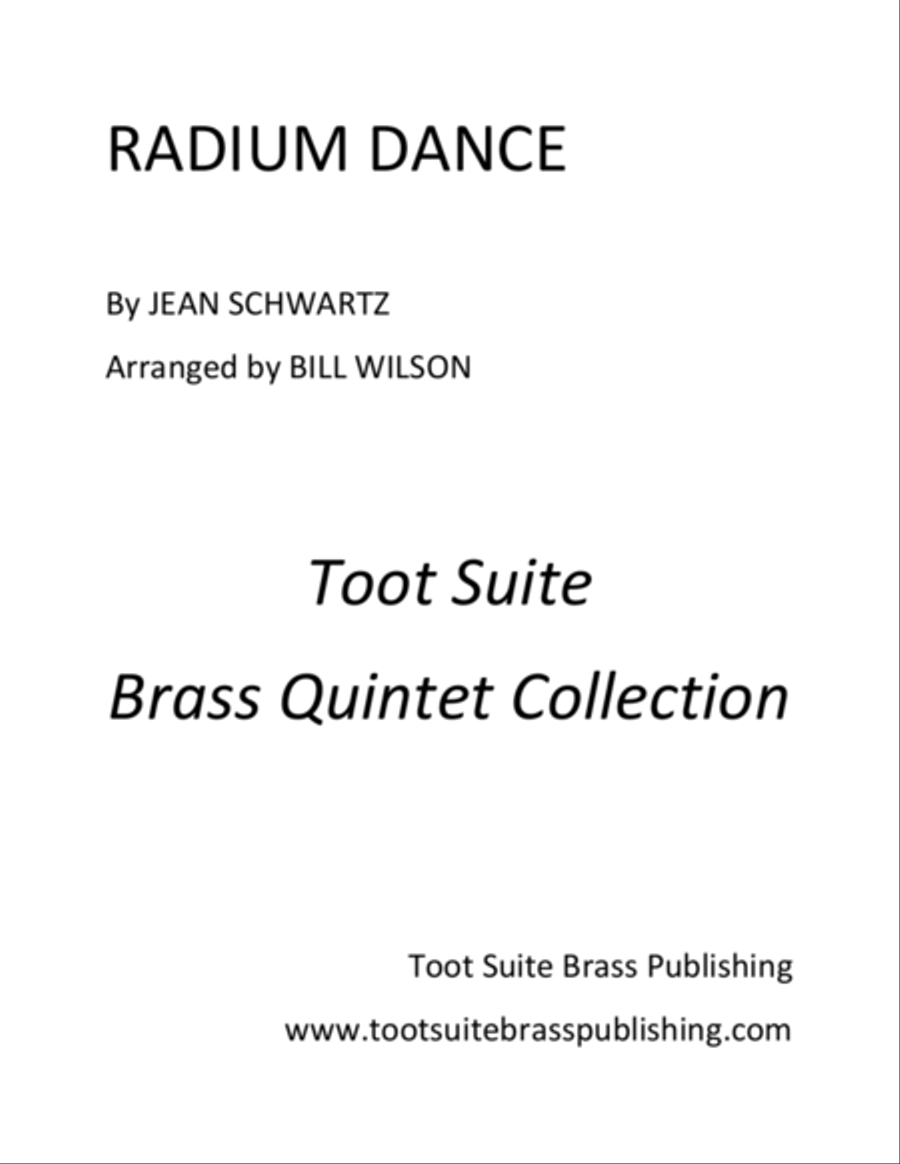 Radium Dance Brass Quintet scores gallery preview page 1
