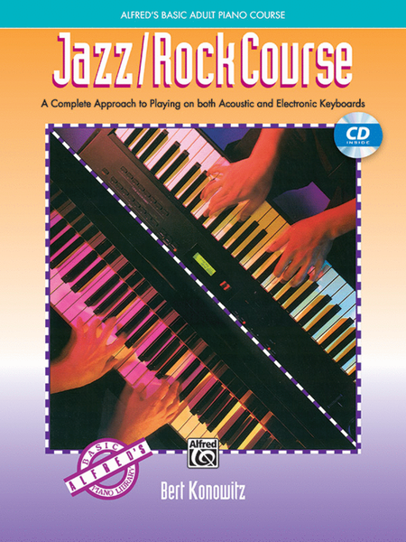 Alfred's Basic Adult Piano Course - Jazz/Rock Course (Book/CD) image number null