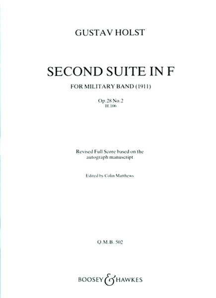 Second Suite in F (Revised)