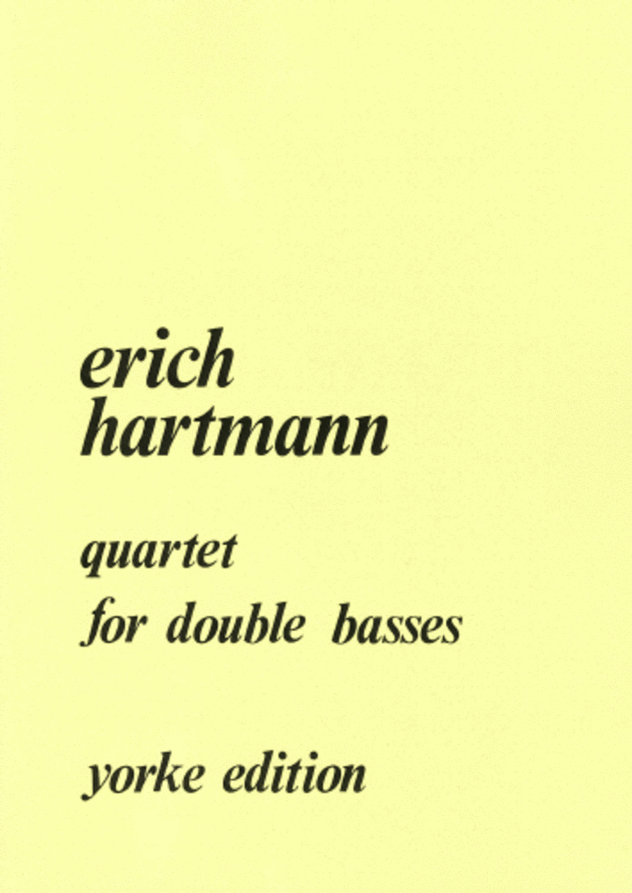 Quartet for double basses (1971)