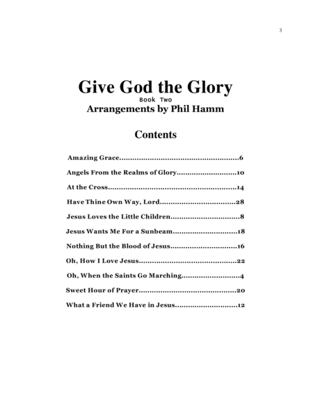 Give God the Glory Book 2 image number null