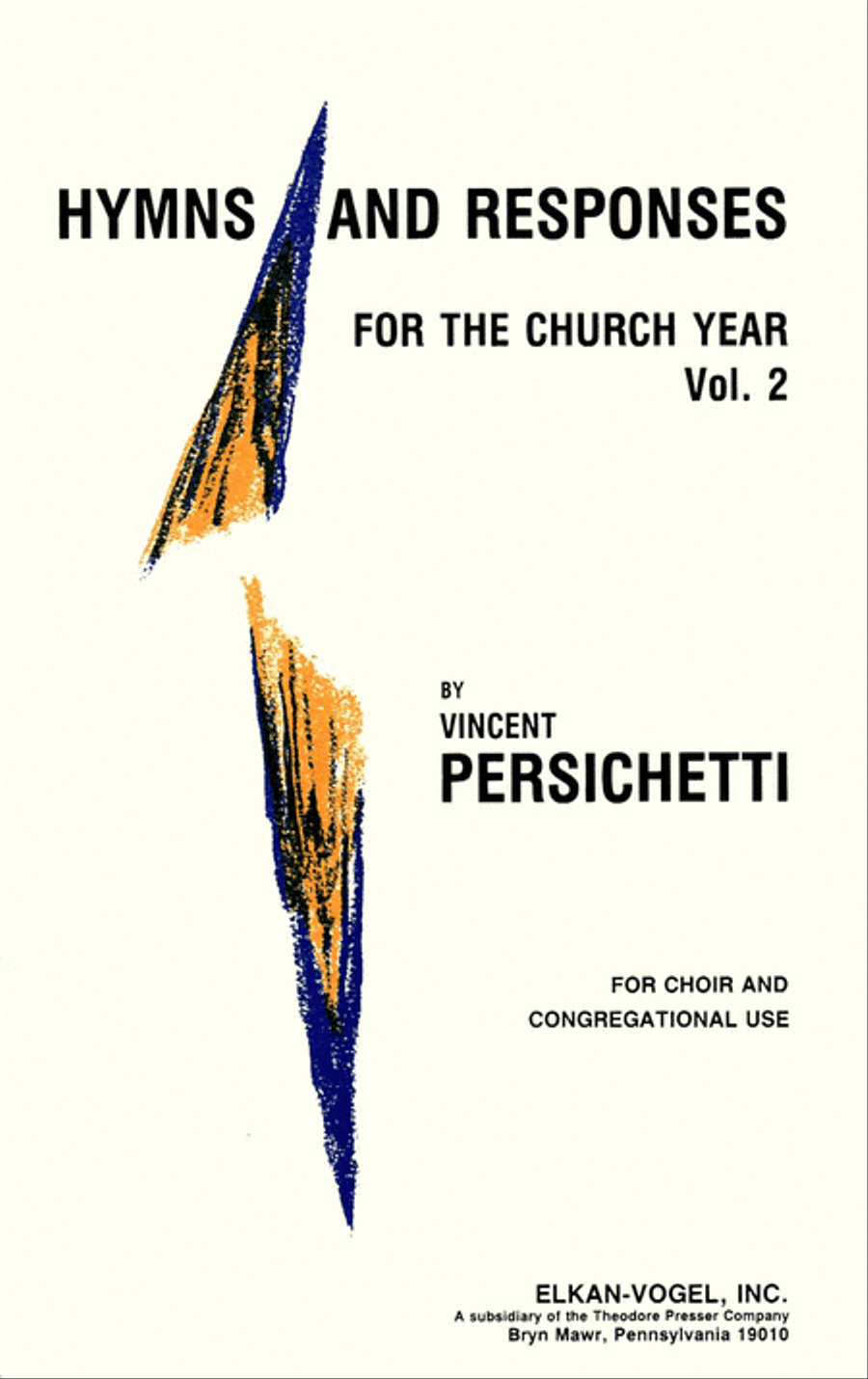 Hymns and Responses for The Church Year Vol. 2 4-Part scores gallery preview page 1
