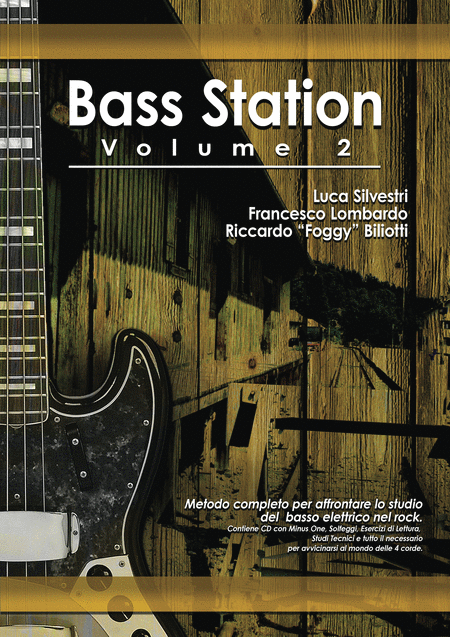 Silvestri/lombardo/biliotti Bass Station Vol2 Bass Guitar Book/cd Ital