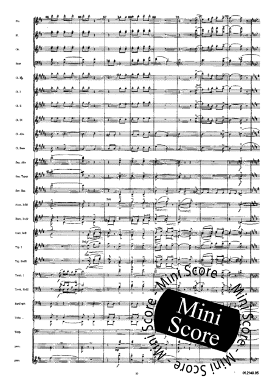 European Opening European Opening Concert Band scores gallery preview page 16