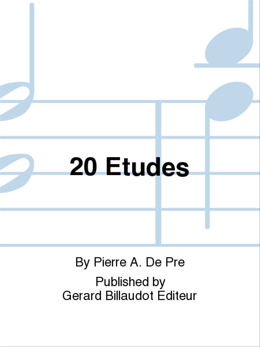 20 Etudes Chamber Music scores gallery preview page 1