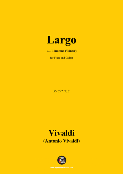 Vivaldi-Largo,RV 297 No.2,for Flute and Guitar image number null