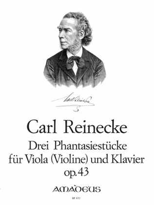Book cover for 3 Phantasiestuecke op. 43