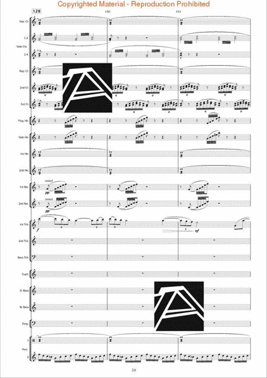 Surround Sound Brass Band scores gallery preview page 31