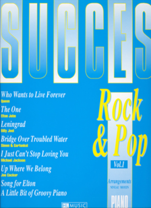 Book cover for Succes rock and pop - Volume 1