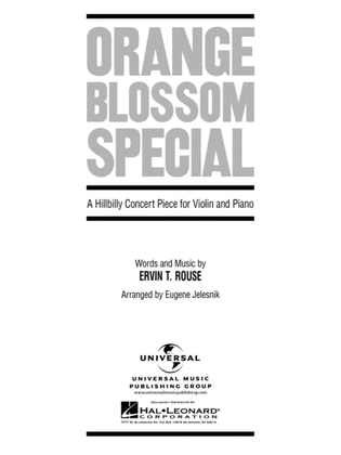 Book cover for Orange Blossom Special