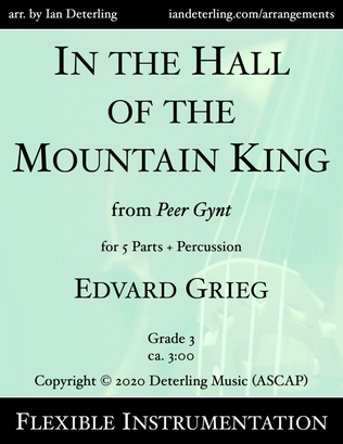 In the Hall of the Mountain King (Flexible Instrumentation)