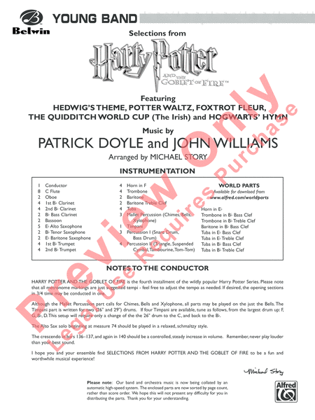 Harry Potter and the Goblet of Fire, Selections from image number null