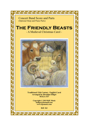 The Fiendly Beasts (A Medieval Christmas Carol) - Concert Band Score and Parts PDF