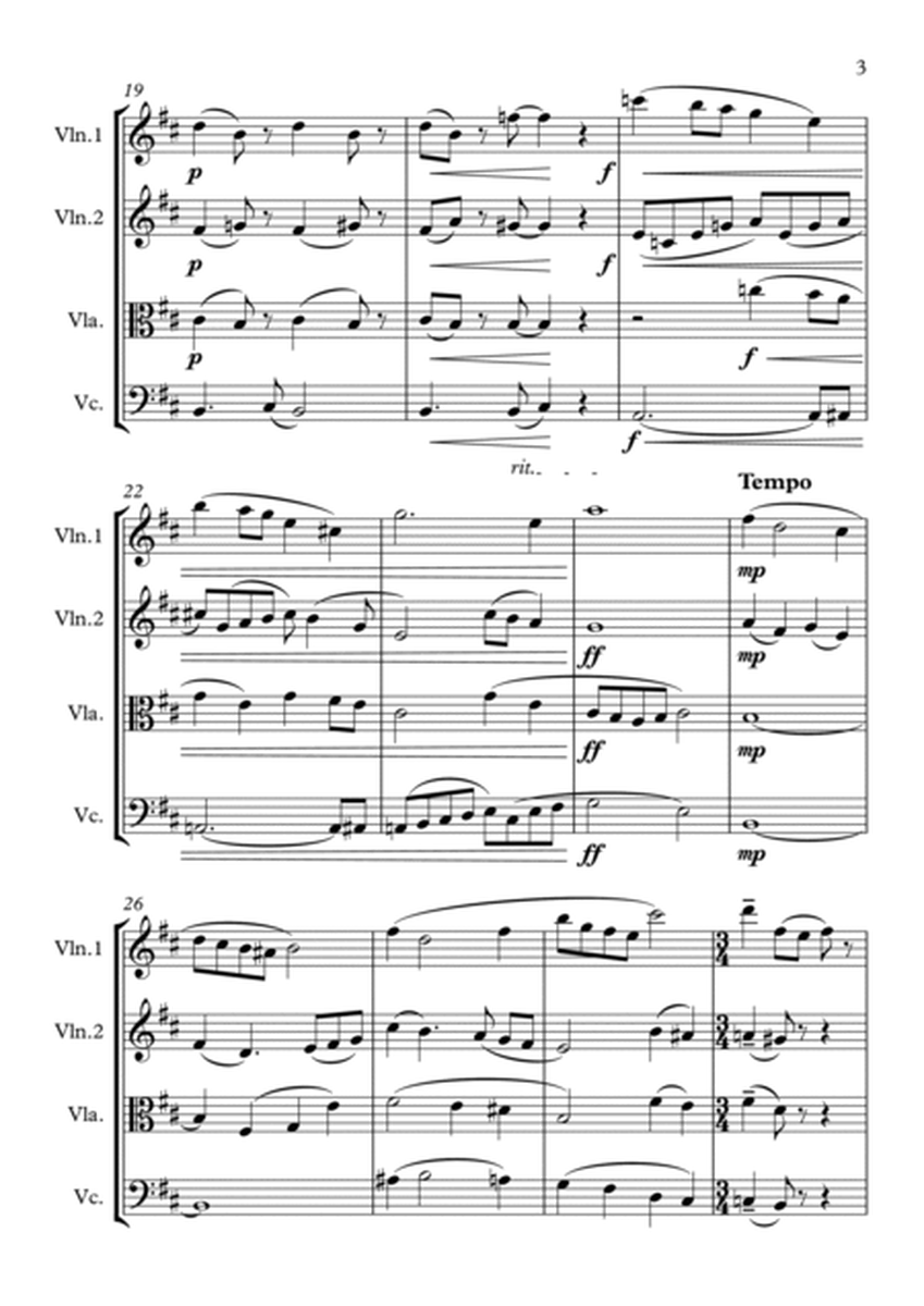 Sigh No More - String Quartet image number null