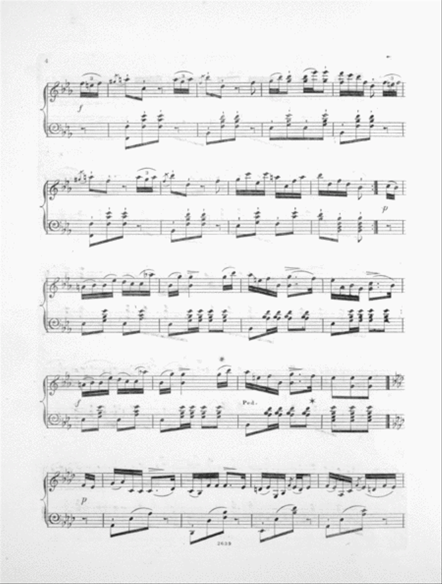 Alexandroffsky Schottisch Piano Solo scores gallery preview page 3