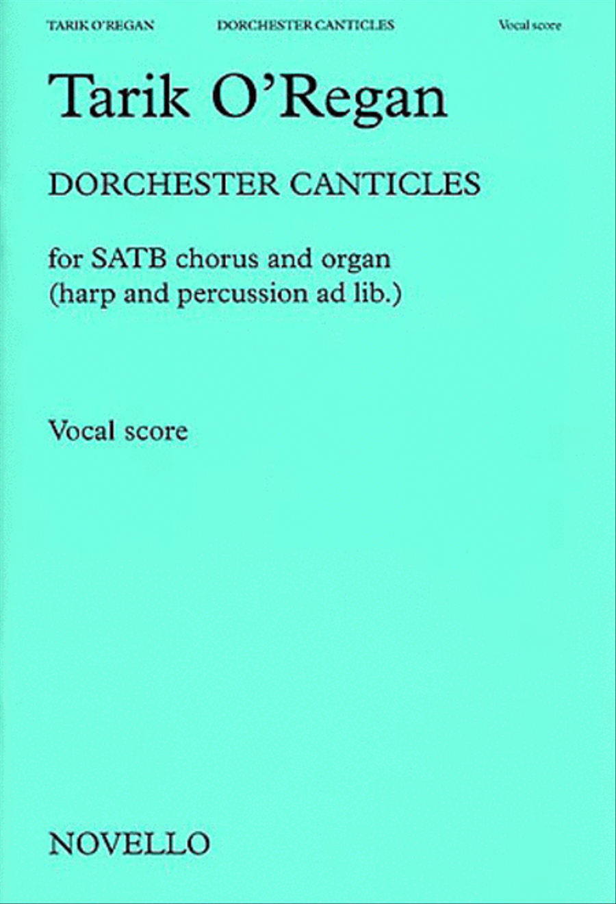 Dorchester Canticles 4-Part scores gallery preview page 1