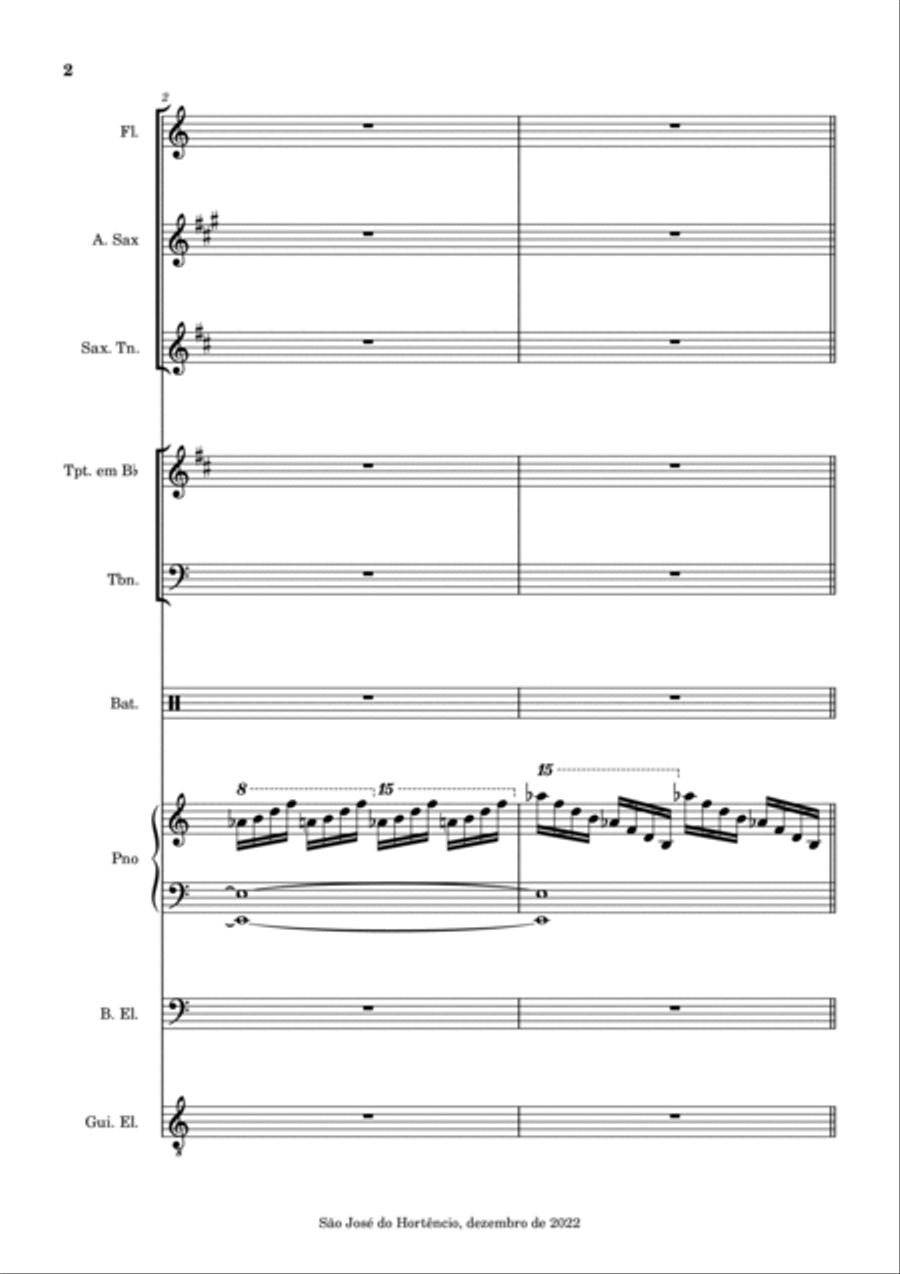 I Will Survive Concert Band scores gallery preview page 2