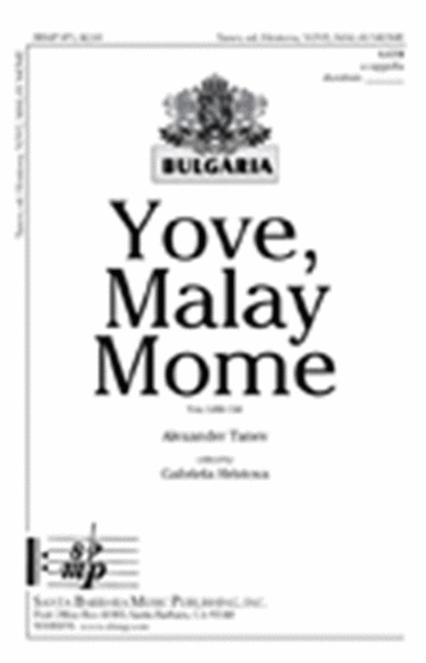 Yove, Malay Mome - SATB Octavo image number null