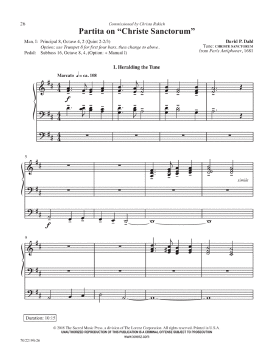 Our Hope for Years to Come Organ Solo scores gallery preview page 11