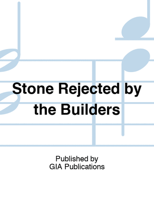 Book cover for Stone Rejected by the Builders