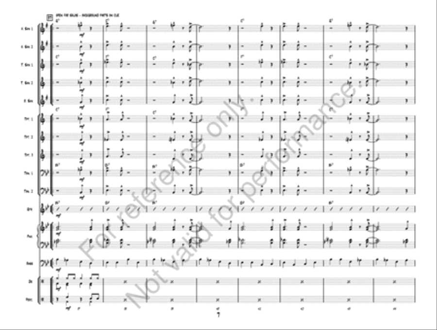 Text Me Jazz Ensemble scores gallery preview page 8