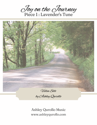 Book cover for Joy on the Journey -- Lavender's Tune