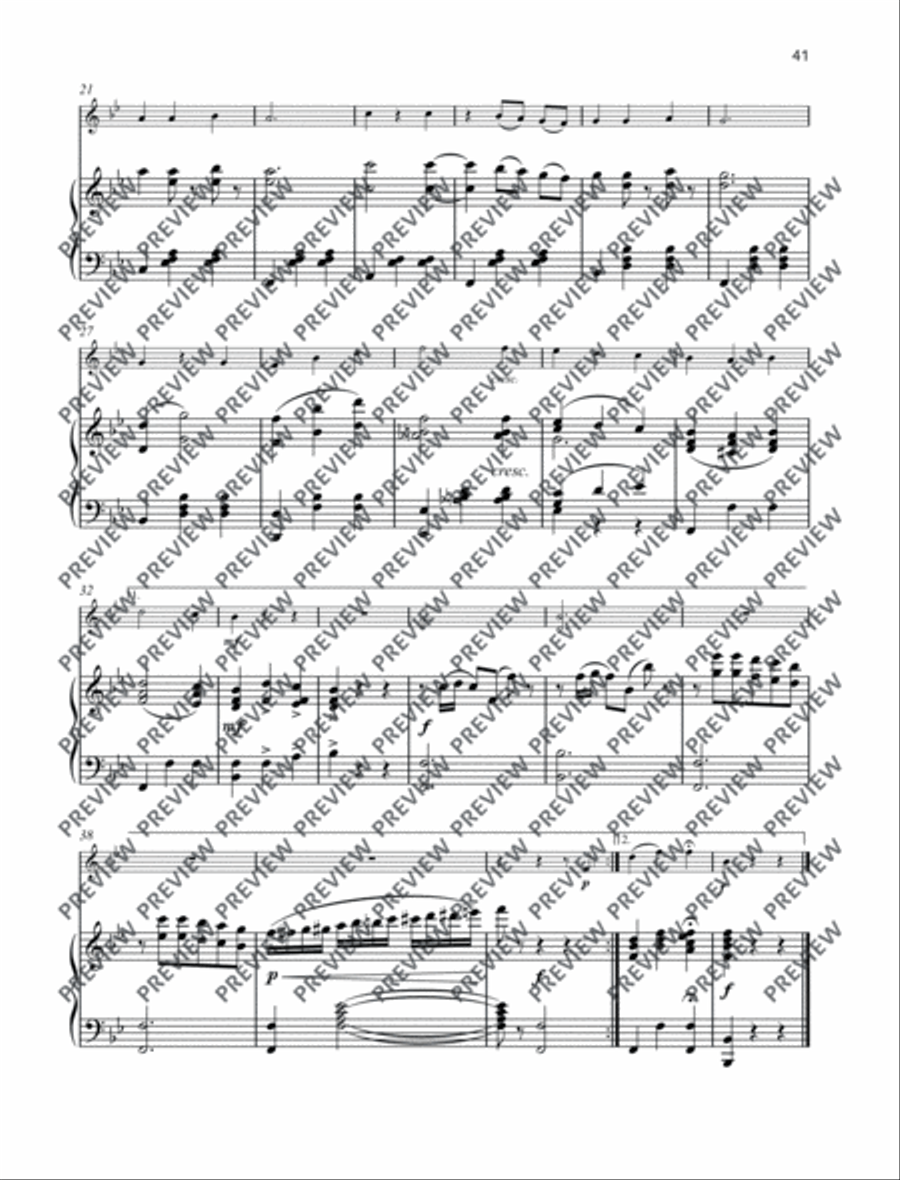 The Butterfly Violin Solo scores gallery preview page 3