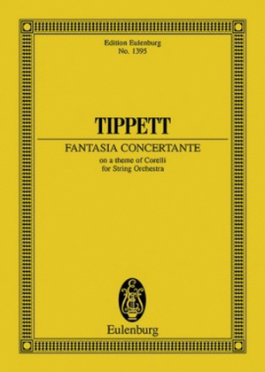 Book cover for Fantasia Concertante on a Theme of Corelli