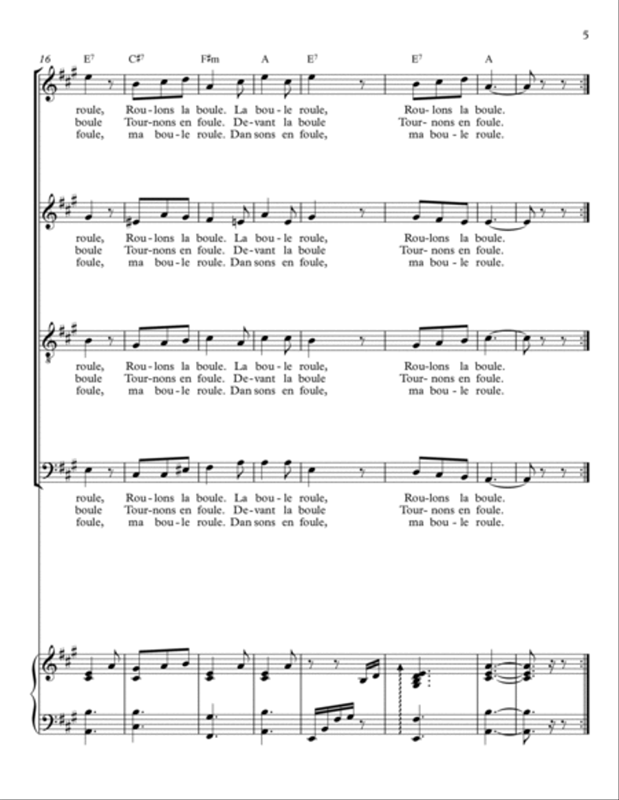 16 Christmas Songs 4-Part scores gallery preview page 5