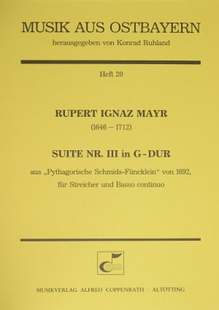 Suite Nr. III in G-Dur