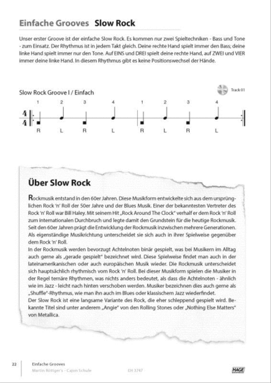 Cajon Schule Book and Digital Audio scores gallery preview page 4