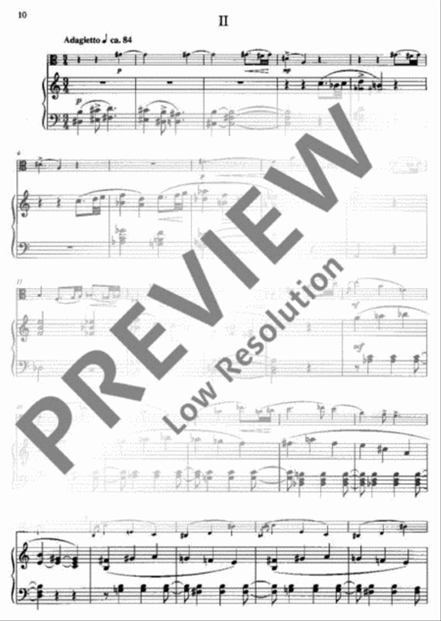 Three Elegies Three Elegies Piano Accompaniment scores gallery preview page 11