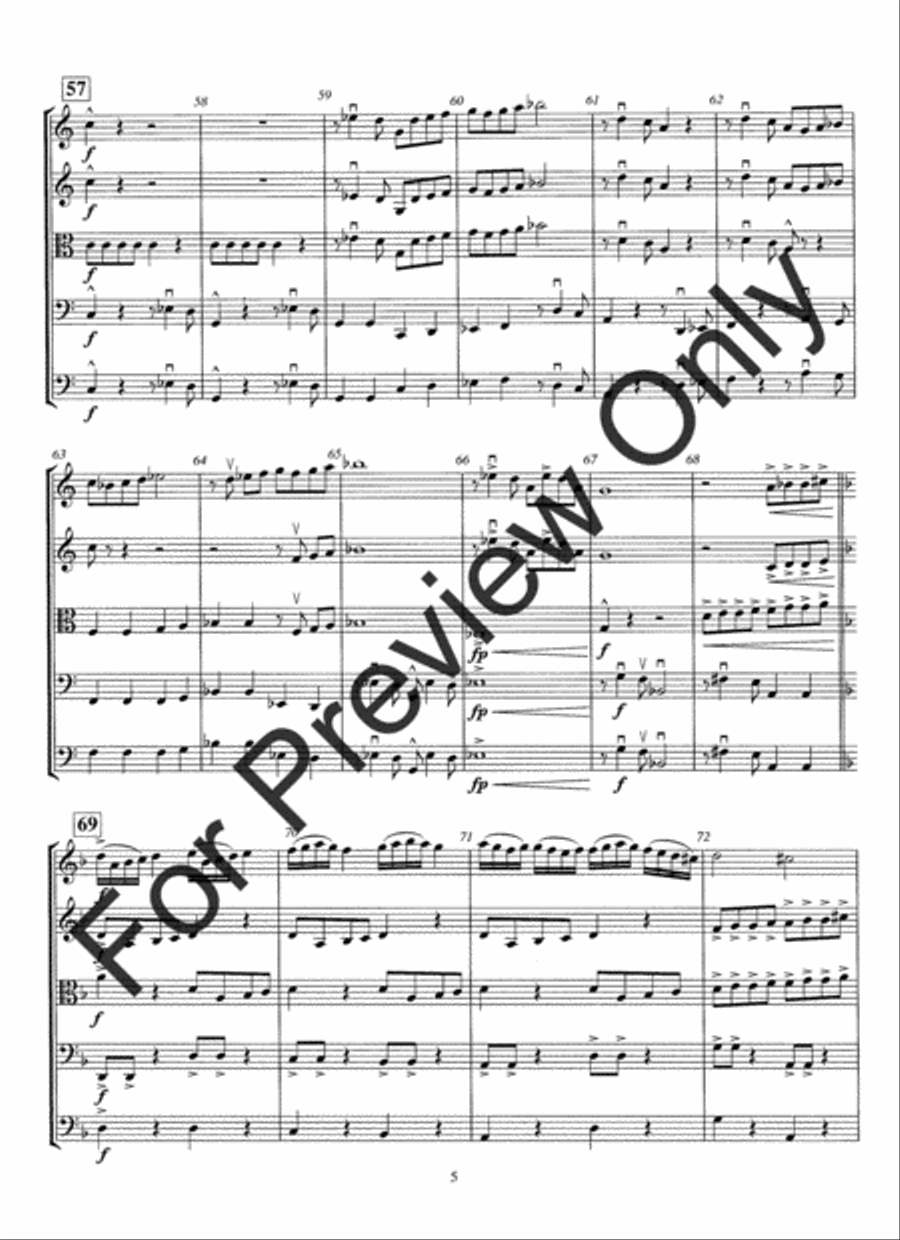 Riding the Dragon's Back (Score) String Orchestra scores gallery preview page 8