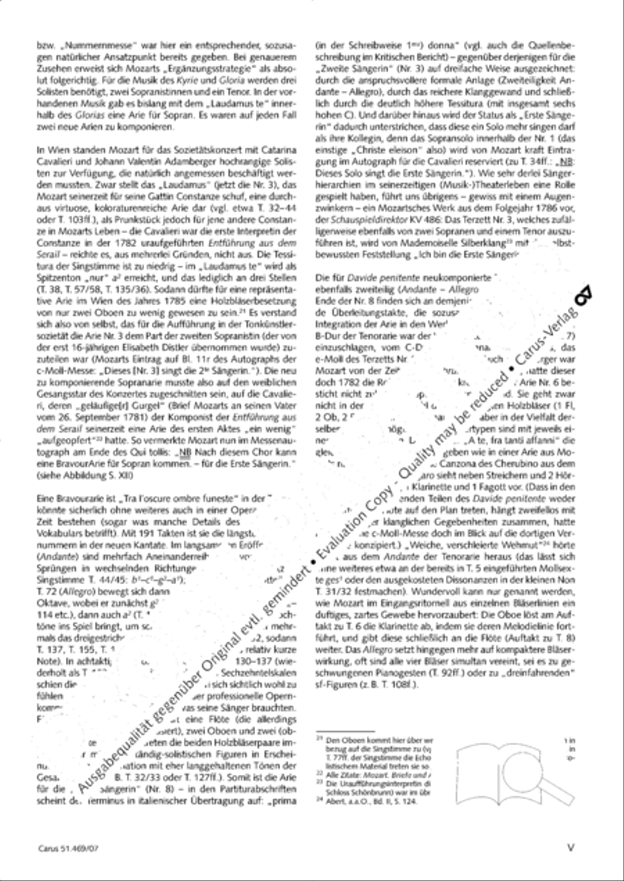 Davide penitente 4-Part scores gallery preview page 6