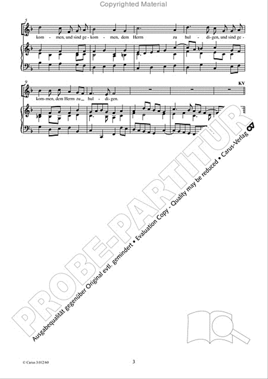 Halleluja - Aufgeleuchtet ist uns 4-Part scores gallery preview page 4