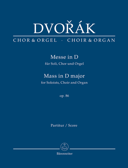Mass for Soloists, Choir and Organ D major, Op. 86 image number null