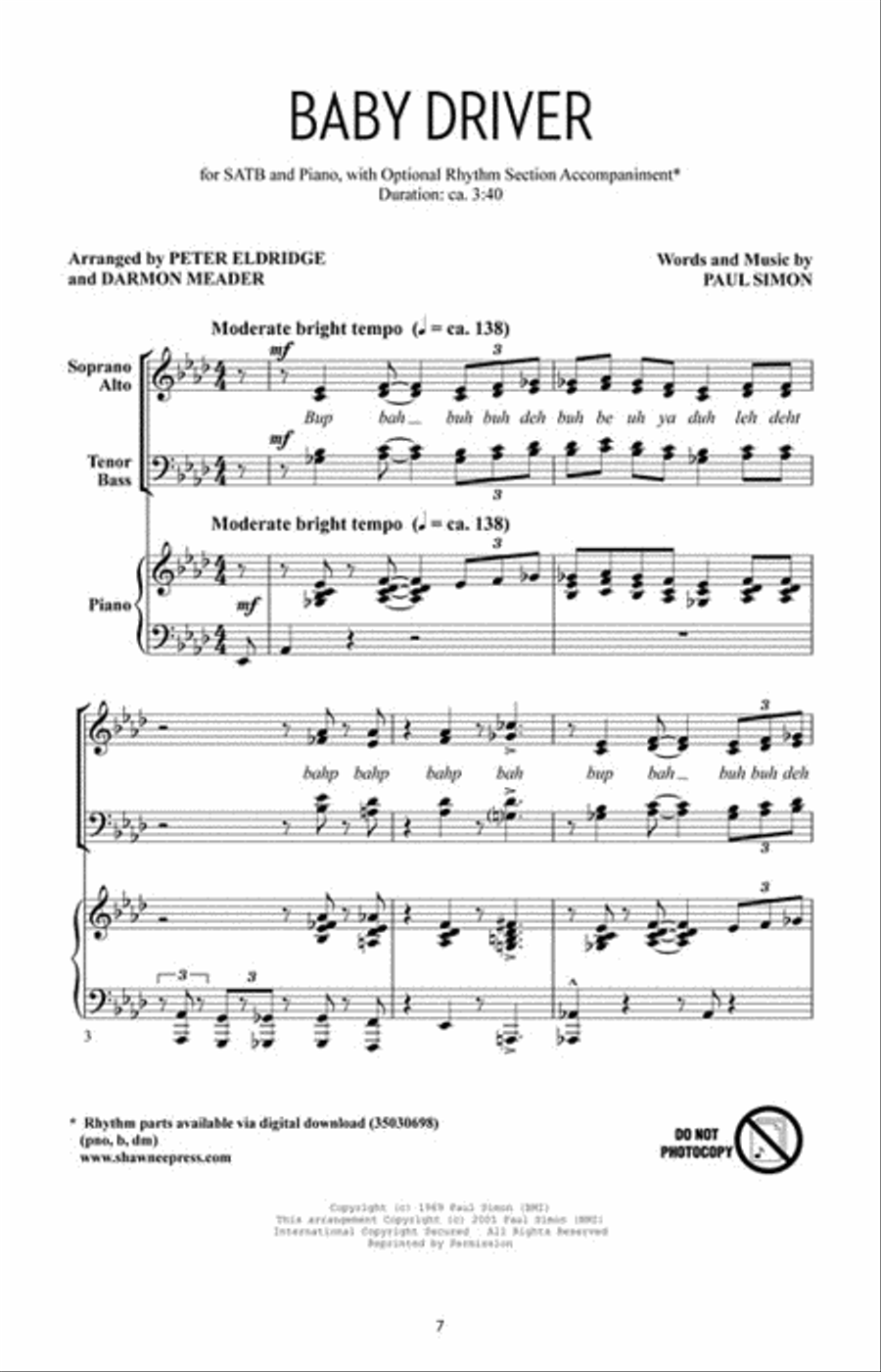New York Voices: Old Friends New York Voices: Old Friends Divisi scores gallery preview page 4
