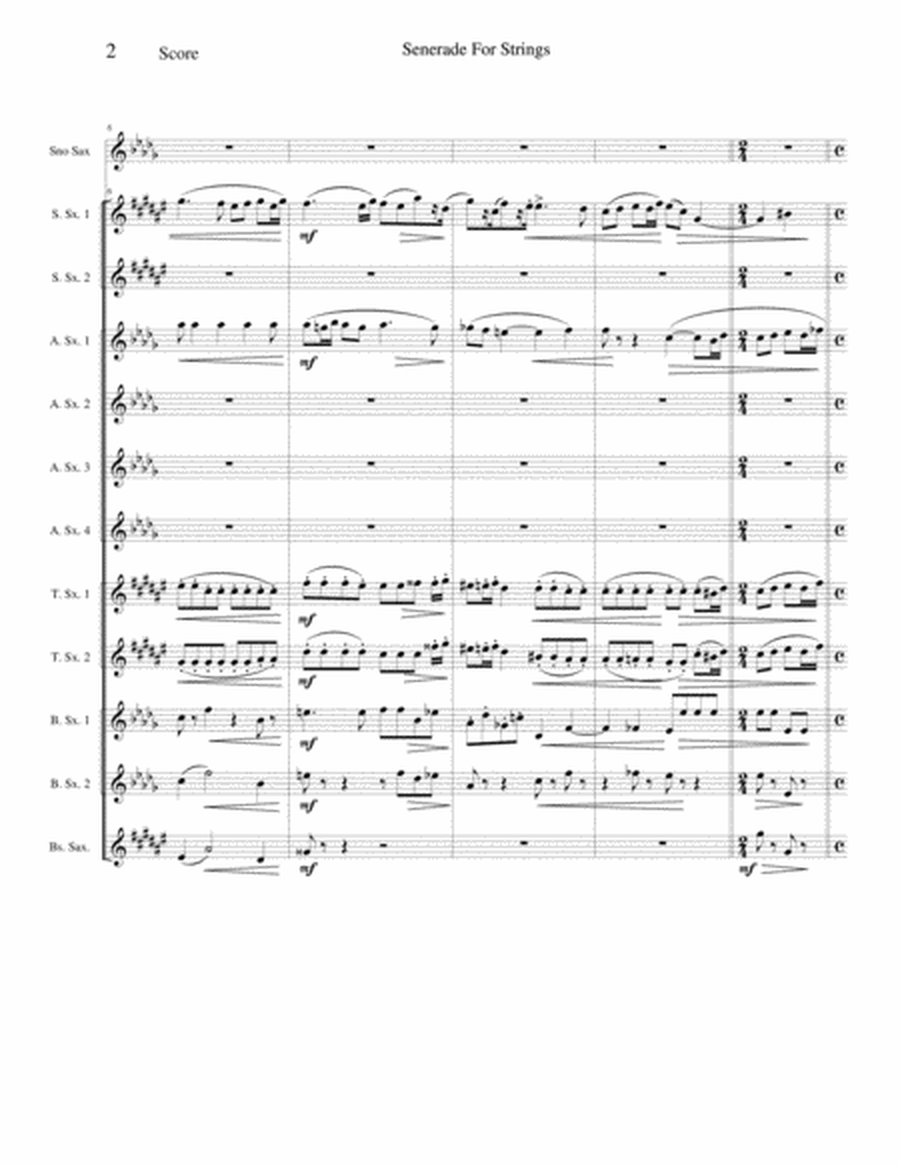 Serenade for Strings - Opus 22 image number null