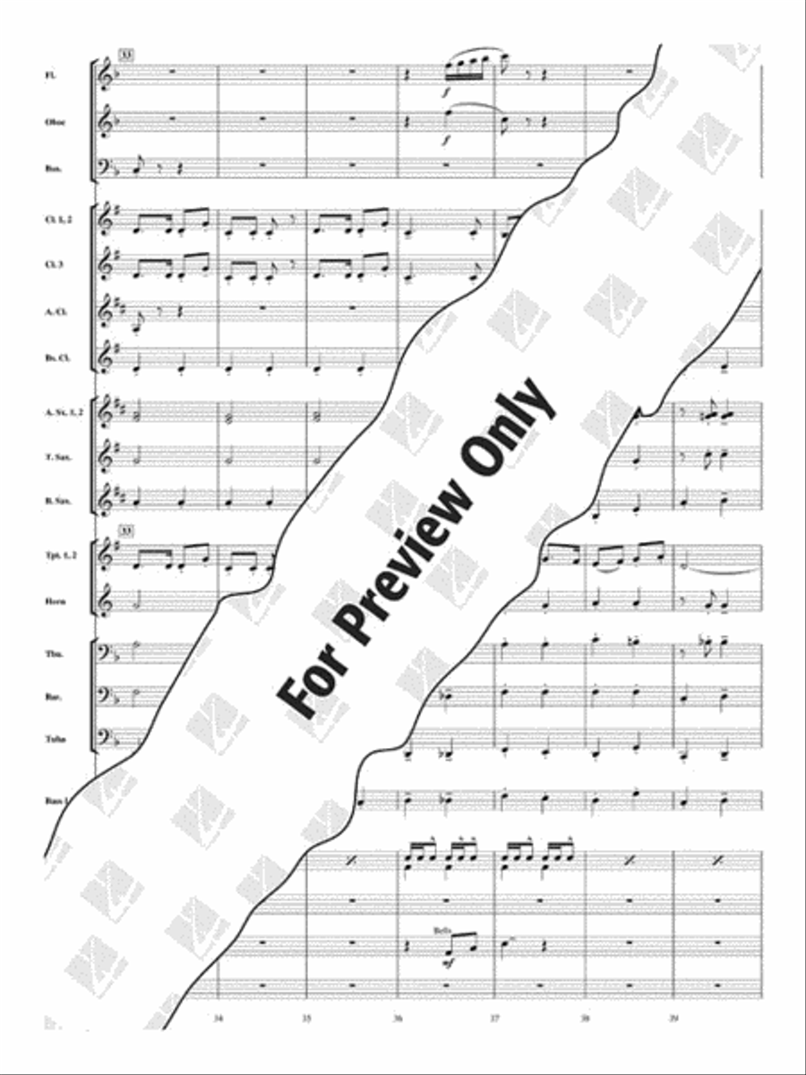 The Polar Express (Medley) Concert Band scores gallery preview page 8
