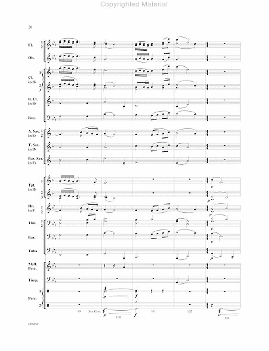 Impact Impact Concert Band scores gallery preview page 21