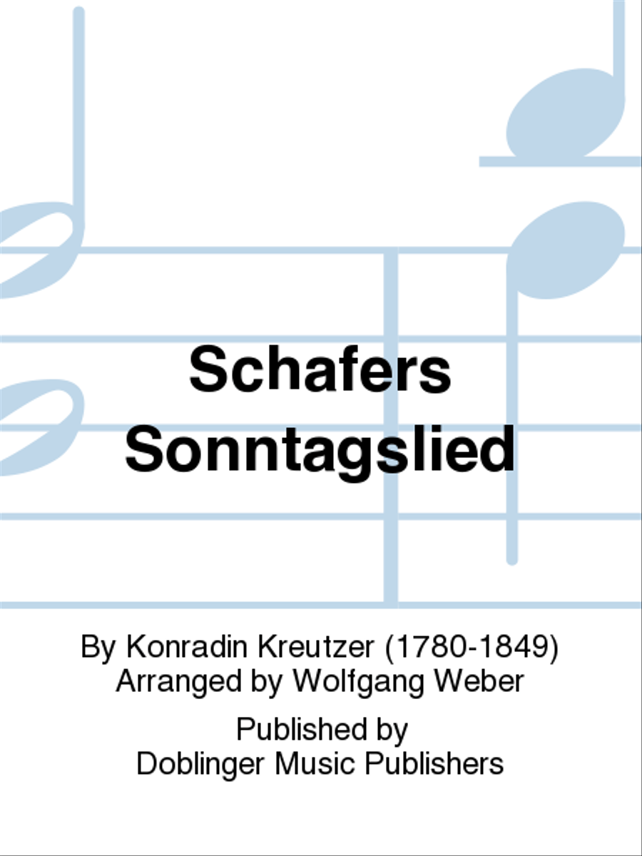 Schafers Sonntagslied