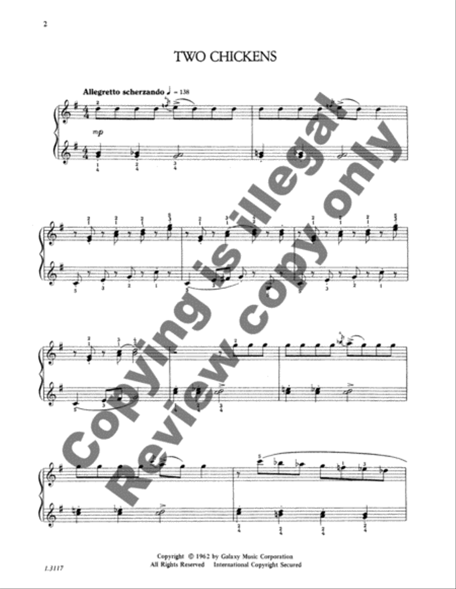 New Recital Pageants, Book 3 Piano Method scores gallery preview page 8