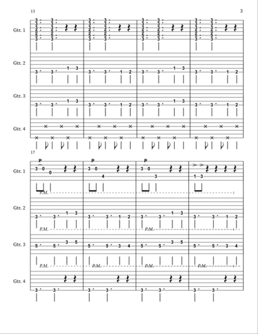Mission: Impossible Theme (mission Accomplished) Acoustic Guitar scores gallery preview page 3
