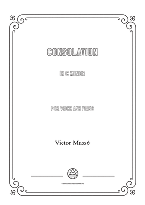 Masse-Consolation in c minor,for Voice and Piano
