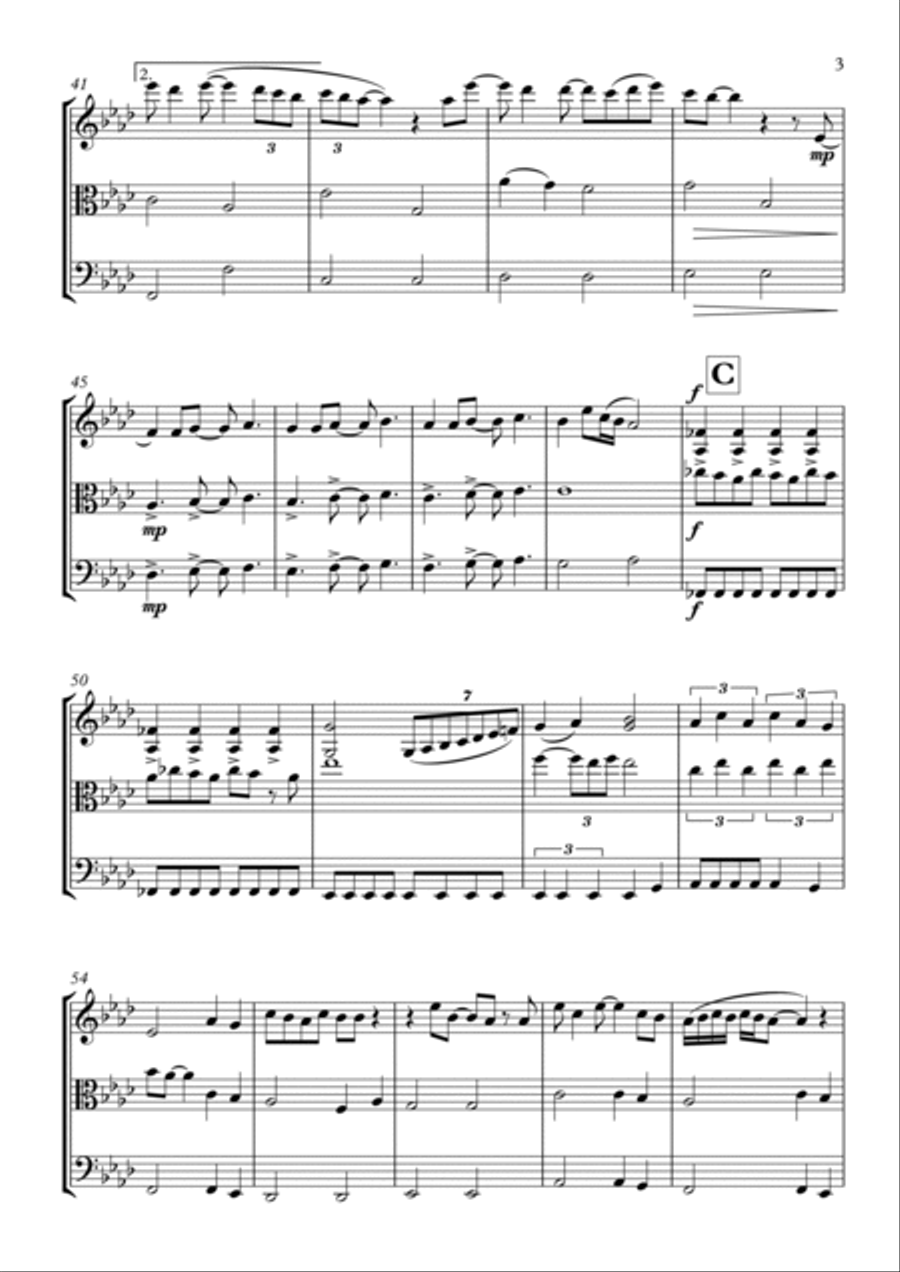 Why I Love You Why I Love You String Trio scores gallery preview page 4
