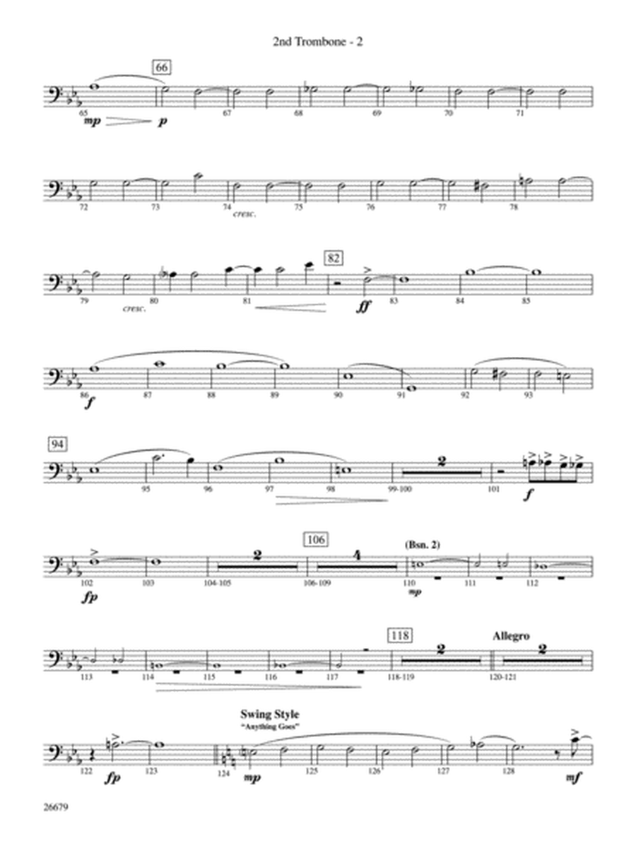 Cole Porter Salute: 2nd Trombone