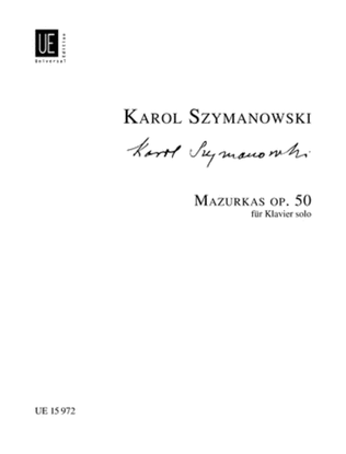 Book cover for Mazurkas, Op. 50