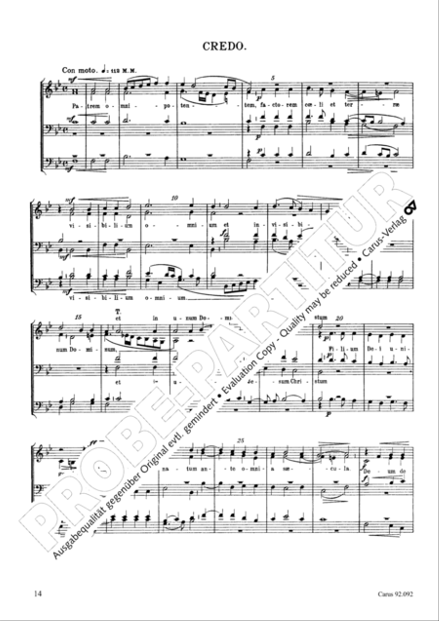 Missa Papae Marcelli Missa Papae Marcelli Choir scores gallery preview page 11